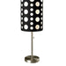 33' Tall Metal Table Lamp, Retro design with Black and White Shade Default -DTYStore