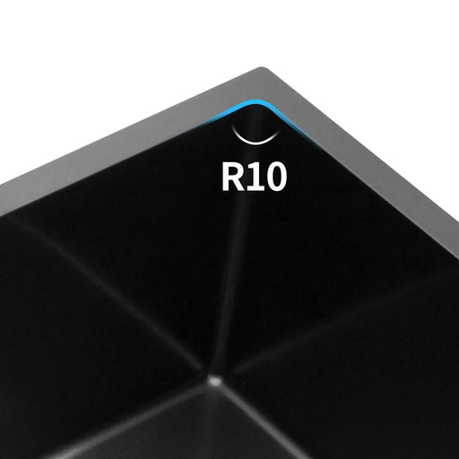 33x19x10'Undermount Single Bowl Stainless Steel Kitchen Sink Default -DTYStore