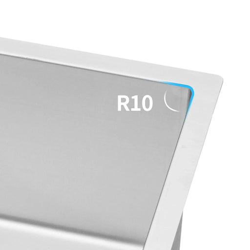 33x19x10'Undermount Single Bowl Stainless Steel Kitchen Sink Default -DTYStore