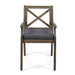 PERLA DINING CHAIR,2PCS with 2 Cushions - DTYStore