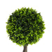 34' Artificial Topiary Boxwood Tree Double Ball with Pot, Set of 2 Default -DTYStore