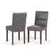 Ashford - Parson Dining Chair (Set of 2) - Stone Grey - DTYStore