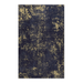 DTY Signature 8x10 Area Rugs for Washable Rug, Low-Pile, Non-Slip, Non-Shedding, Foldable, Kid & Pet Friendly - Area Rugs for living room, bedroom, kitchen (Black/Gold, 8' x 10') - DTYStore