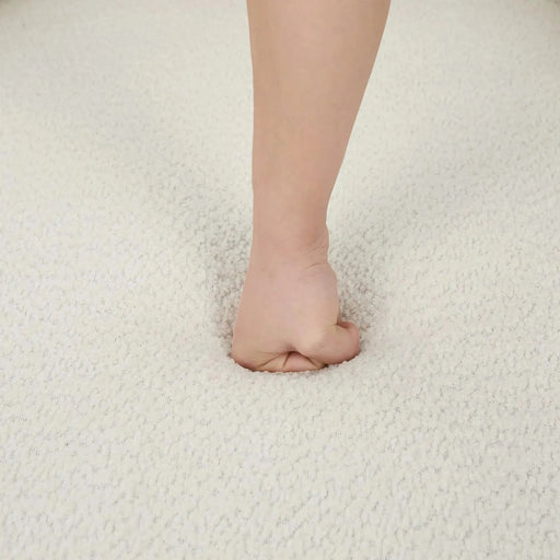 360° Swivel Chair Accent Barrel Chair with Removable Pillows, Beige Chenille Fabric, 56.3' Diameter-DTYStore