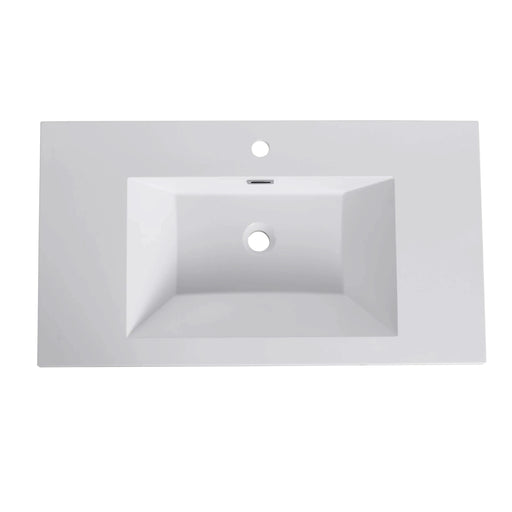 36' Bathroom Resin Sink Default -DTYStore