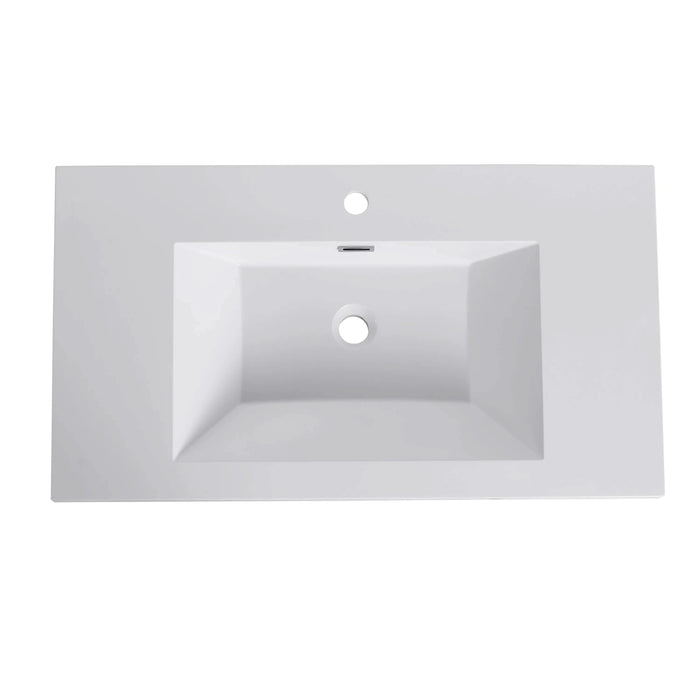 36' Bathroom Resin Sink Default -DTYStore