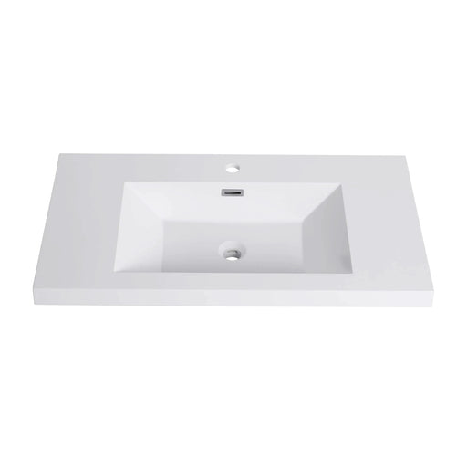36' Bathroom Resin Sink Default -DTYStore