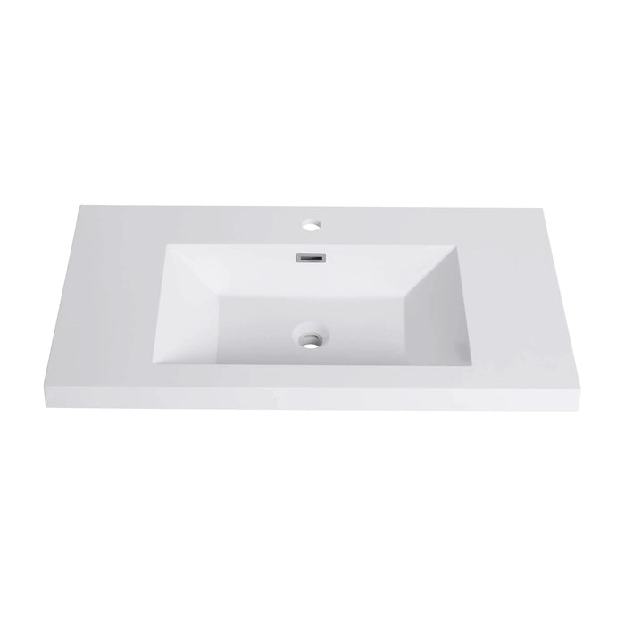 36' Bathroom Resin Sink Default -DTYStore