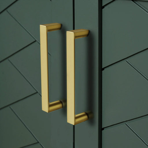 36'' Bathroom Vanity with Ceramic Sink Combo, Solid Wood Frame Bathroom Storage Cabinet, Freestanding Vanity Set with 3 Drawers& Soft Closing Doors Default -DTYStore