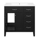 36' Bathroom Vanity with Sink Combo, Black Bathroom Cabinet with Drawers, Solid Frame and MDF Board (Old Sku:JL000007AAB) Default -DTYStore