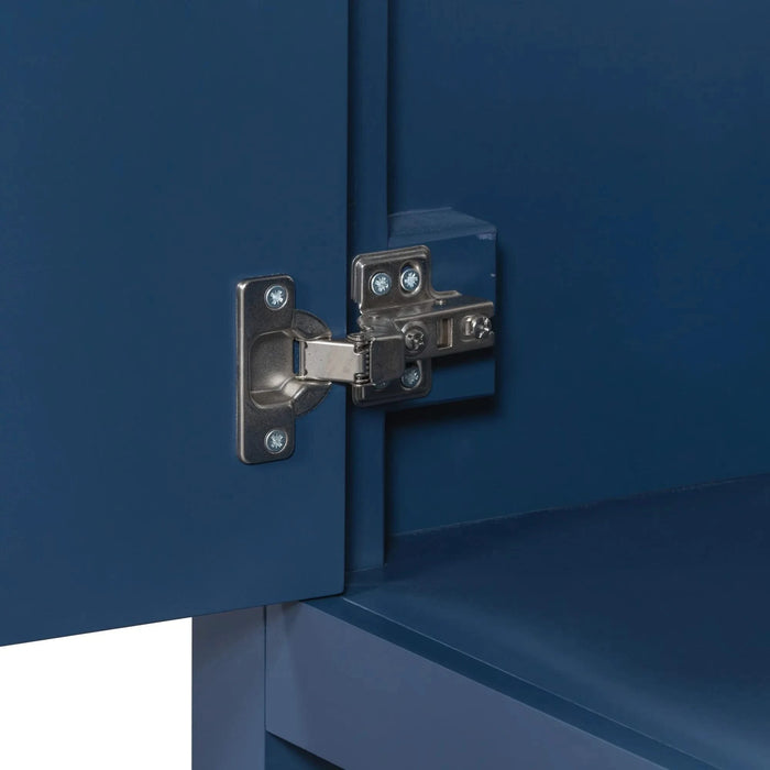 36' Bathroom Vanity with Sink Combo, Blue Bathroom Cabinet with Drawers, Solid Frame and MDF Board (Old Sku:JL000007AAC) Default -DTYStore