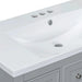 36' Bathroom Vanity with Sink Combo, One Cabinet and Six Drawers, Solid Wood and MDF Board, Grey (Old Sku:SY999404AAE) Default -DTYStore