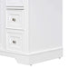 36' Bathroom Vanity with Sink Combo, One Cabinet and Six Drawers, Solid Wood and MDF Board, White Default -DTYStore