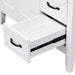 36' Bathroom Vanity with Sink Combo, White Bathroom Cabinet with Drawers, Solid Frame and MDF Board (Old Sku:JL000007AAK) Default -DTYStore