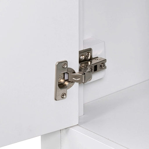 36' Bathroom Vanity without Sink, Cabinet Base Only, Bathroom Cabinet with Drawers, Solid Frame and MDF Board, White Default -DTYStore