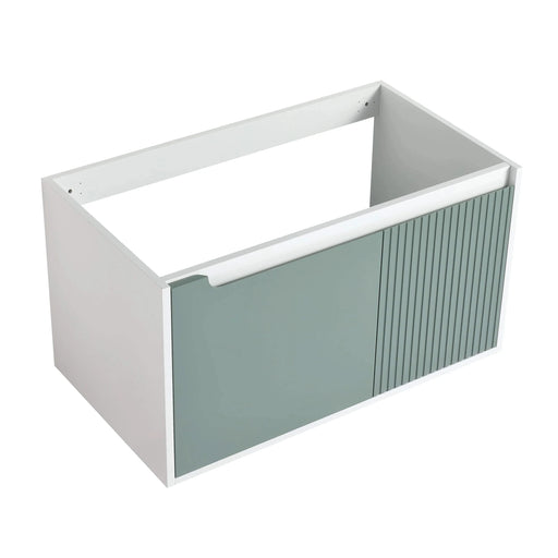 36'' Floating Wall-Mounted Bathroom Vanity & Soft-Close Cabinet Door(Only Vanity ,without Basin) Default -DTYStore