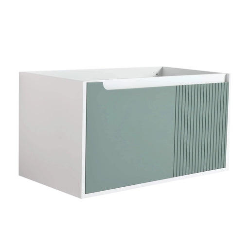 36'' Floating Wall-Mounted Bathroom Vanity & Soft-Close Cabinet Door(Only Vanity ,without Basin) Default -DTYStore