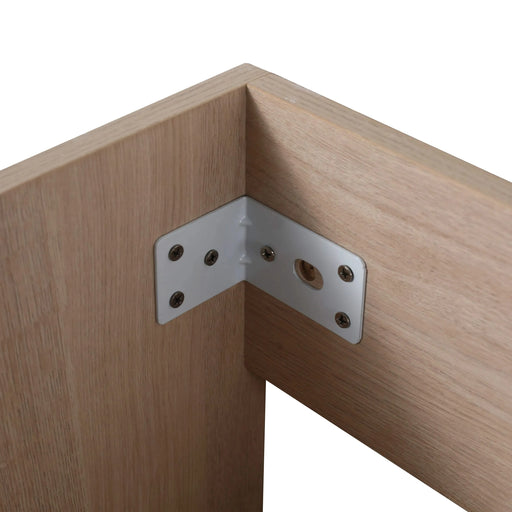 36 Inch Freestanding Bathroom Vanity with White Resin Sink & 2 Soft-Close Cabinet Doors (BVB02436PLO-GRB3640) Default -DTYStore