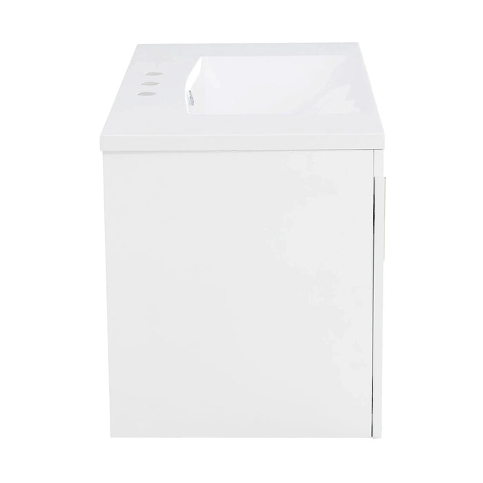 36'' Wall Mounted Bathroom Vanity, Floating Bathroom Storage Cabinet with 2 Drawers, Solid Wood Bathroom Cabinet (Same as N710S236003K) Default -DTYStore