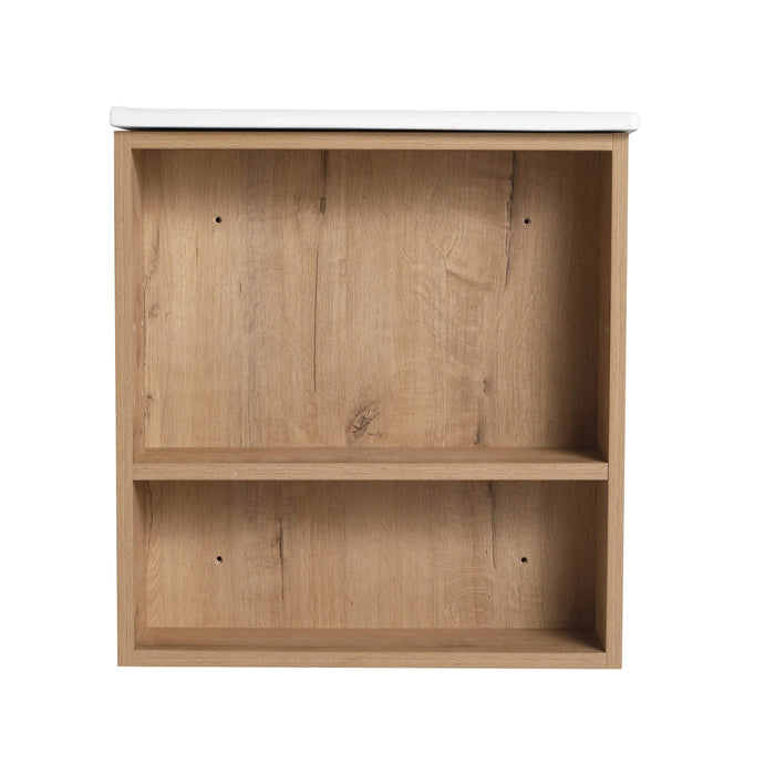 36' Wall Mounting Bathroom Vanity With Ceramic Sink, Soft Close Drawer Default -DTYStore