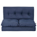 Floor Couch and Sofa Fabric Folding Chaise Lounge - DTYStore