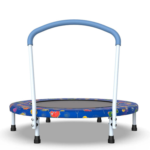 36inch Mini Trampoline for Kids Ages 1-6 Indoor Outdoor Trampoline with Handle Fun for Kids - DTY Store