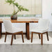 Ellis Dining Chair Set of 2 - Beige Linen - DTYStore