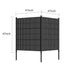 47 x 47 inch Outdoor Privacy Screen Fence Panels – All-Weather No-Dig Fence Kit for Air Conditioner, Trash Can, Pool Equipment Enclosure – Easy Installation & Multi-Purpose Security - DTYStore