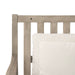Outdoor Daybed, Patio Daybed with Four Pillows, Wooden Outdoor Bed with Curved Armrests for Poolside, Backyard, Garden (Gray+Beige Cushion) - DTYStore