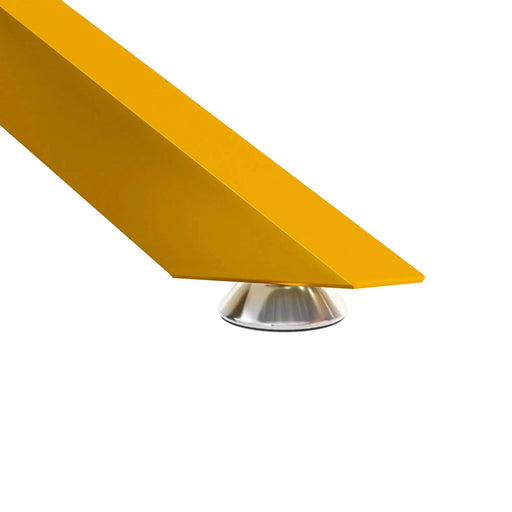 39.37' Rectangular Clear Tempered Glass Coffee Table,Stylish Design with Gold Metal Legs, Coffee Table for Living Room Default -DTYStore