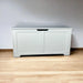 39.4' Top open Cat Litter Box Enclosure Furniture, Cat Washroom, Hidden Litter Box Cover, Cabinet for Large Cat, Dog Proof Cat Litter Boxes, Hideaway Litter Box, Cat House, White - DTY Store
