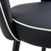 360 ° rotatable bar chair.Modern PU comfortable upholstered bar chair with smooth and beautiful metal legs for dining room, kitchen, terrace and guest office chair . - DTYStore