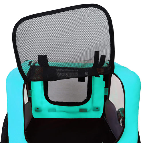 Pet Bike Trailer Dog Cart for Bicycle,Suitable for Small and Medium Pets, Easy Folding Cart Frame, Quick Release Wheel, Non-Slip Floor, Internal Leash - Image 16