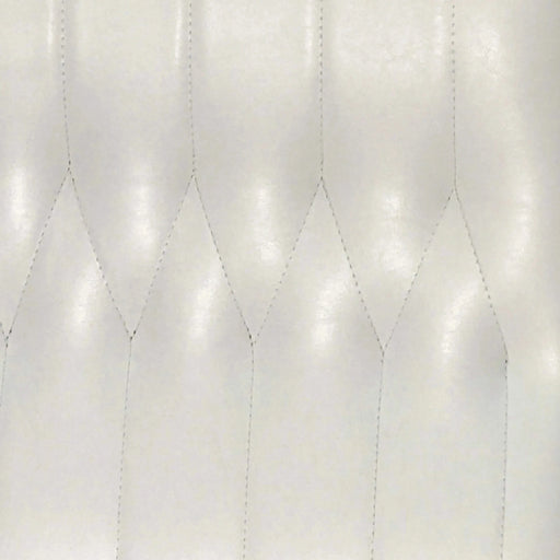 39' Mid Century Modern Upholstered Accent Chair in Snow White Faux Leather, Walnut Finish Default -DTYStore