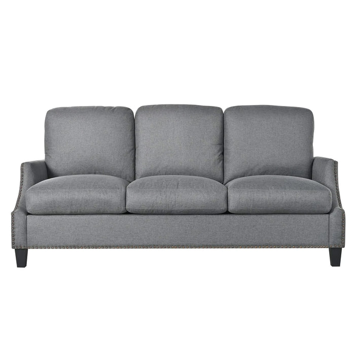 3 Piece Living Room Sofa Sets, Sectional Couch and Loveseat and Armchair Set, Modern 3 Seater Sofa + 2 Seater Couch+ Accent Chair Furniture Set for Apartment Default -DTYStore