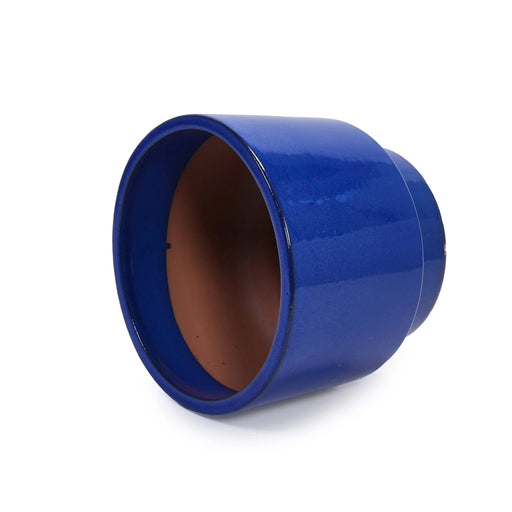 3 Pieces Ceramic Flowerpot, Modern Planter for Patio, Garden or Windowsills - Antique Blue Green Default -DTYStore