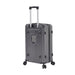 Luggage Set 4 pcs (20"/24"/29"/Travel Bag), PC+ABS Durable Lightweight Luggage with Collapsible Cup Holder, 360Â° Silent Spinner Wheels, TSA Lock, Gray - DTYStore