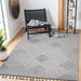DTY Signature Collection 8X10 White/Grey /Trellis Indoor/Outdoor Area Rug - DTYStore