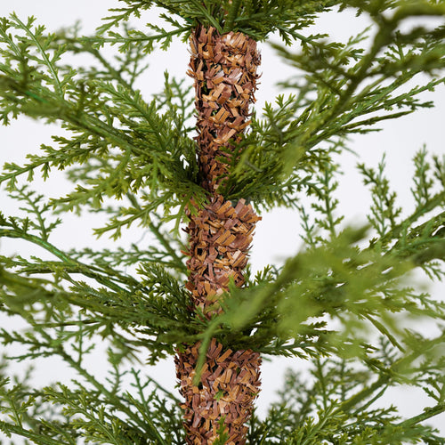 4ft Pre-Lit Artificial Christmas 2-Piece Set with Realistic PE Material, Green, Vinyl, 47.2in H - Image 10