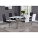 Black Upholstered Dining Chairs (Set of 4) - DTYStore