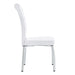 Set of 2,Retro alligator skin Upholstered dining chairs,with Crystal buckle design and Faux Leather design,a touch of elegance and mystery to the dining area,Electroplated metal legs - DTYStore