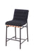 Lahni 17.75' Black Boucle Fabric Counter Height Chair - DTYStore