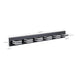 Modern 6-Light LED Vanity Light - Sleek Bathroom Wall Fixture, Iron & Acrylic, Dimmable & Energy-Efficient, Ideal for Mirror Lighting - DTYStore
