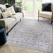 DTY Signature Collection 6X9 Ivory/Grey/Oriental Non-Shedding Living Room Bedroom Dining Home Office Stylish and Stain Resistant Area Rug - DTYStore