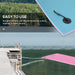 17' x 5' Floating Mat, 3-Layer Lily Pad Swimming Pool Floating Water Mat, Thick and Durable Water Activities Mat for Lake, Oceans - DTYStore