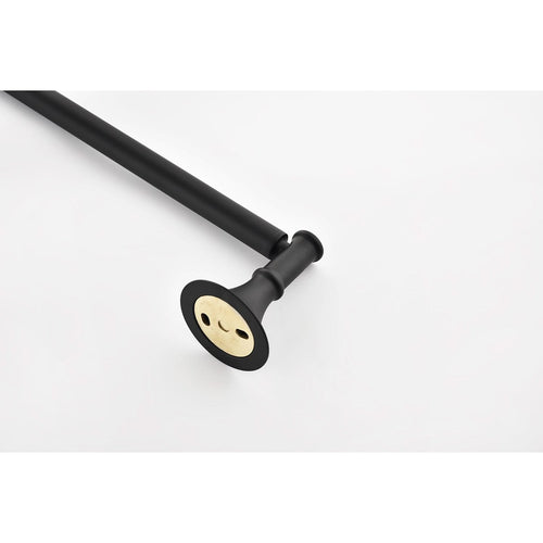 6 Piece Brass Bathroom Towel Rack Set Wall Mount - Image 21