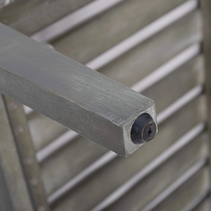 4-Pieces Acacia Wood Patio Furniture Set, Outdoor Furniture with Coffee Table, Patio Conversation Set Deep Seating with Soft Cushion, Porch Chairs for Garden, Backyard Porch Balcony, Grey & Beige Default -DTYStore