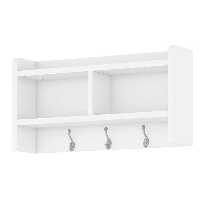 4-in-1 Detachable Hall Tree with Storage and 7 Hooks, Multiple Functions Hallway Coat Rack with Storage Drawers and Cabinet, White Shoe Bench for Entryway Hallway Default -DTYStore