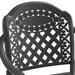 (Cushions In Random Colors)3-Piece Set Of Cast Aluminum Patio Furniture With Cushions - DTYStore