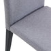 Four Light Gray Linen-Cotton dining chairs, simple and versatile, comfortable and accompanied. Exquisite and versatile dining chairs unlock a comfortable new experience.(Set of 4) - DTYStore